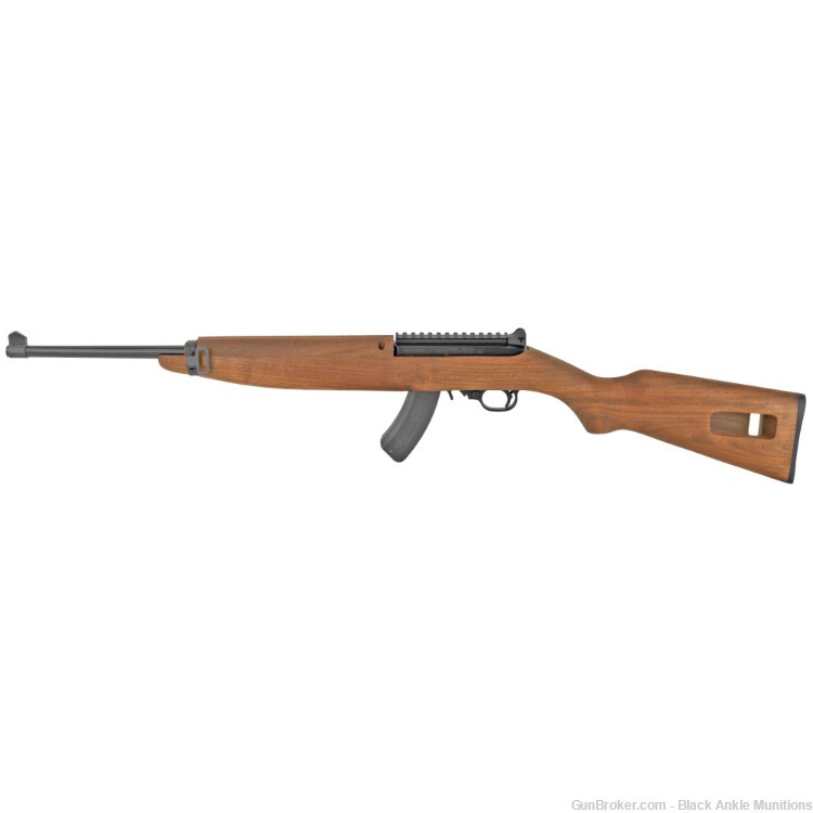 Ruger 10/22 Carbine Rifle, 22LR, 18.5 15rd M1 Carbine Wood Stock NIB 21138-img-1