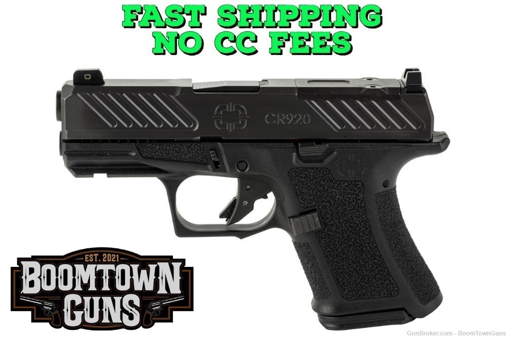 Shadow Systems, CR920 Combat subcomp 9mm, 3.4" black (SS-4006) -img-0