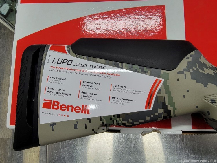 Benelli Lupo .300 Win mag 24" Threaded Bbl. Open Country Camo-img-5