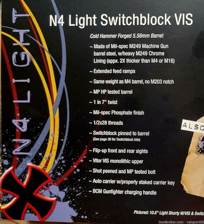 Noveske N4 Vltor VIS Switchblock Upper Kit 5.56 14.5"-img-0