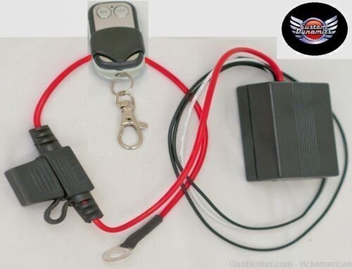 Custom Dynamics Remote for LEDs & Free Key Chain for Harley's # SI-REMOTE-img-1