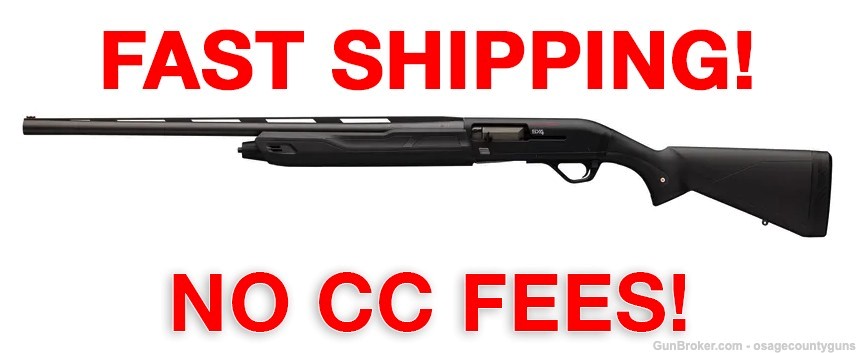 Winchester SX4 Left Hand - 26" - 12 Ga - Black-img-0