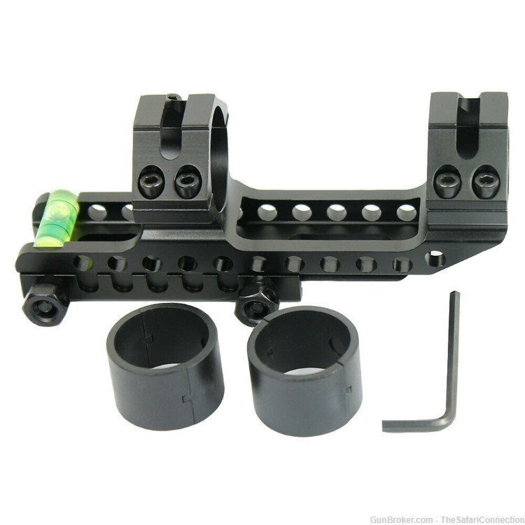 GunToolZ 30mm cantilever scope mount w/bubble level. Quality, value & low$$-img-8