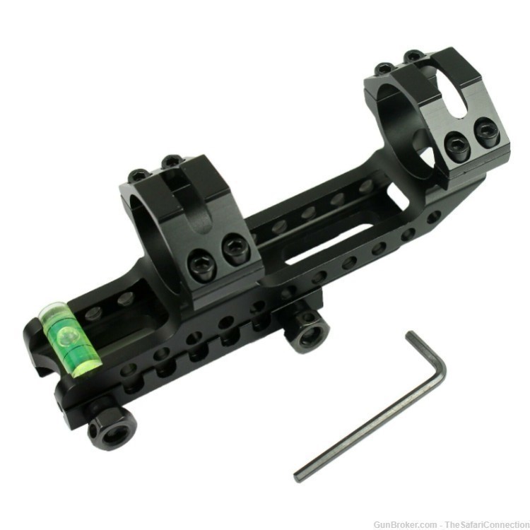 GunToolZ 30mm cantilever scope mount w/bubble level. Quality, value & low$$-img-7