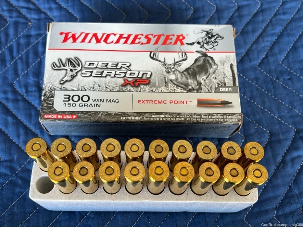 WINCHESTER DEER SEASON XP 300 WIN MAG 150GR EXTREME POINT AMMO-img-0