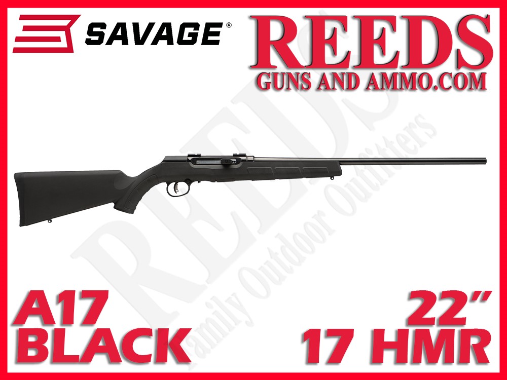 Savage Arms A17 Black 17 HMR 22in 47001-img-0