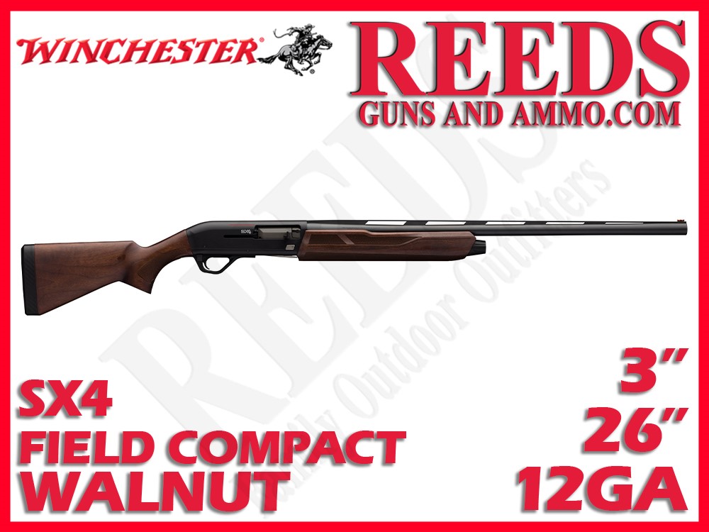 Winchester SX4 Field Compact Walnut 12 Ga 3in 26in 511211391-img-0