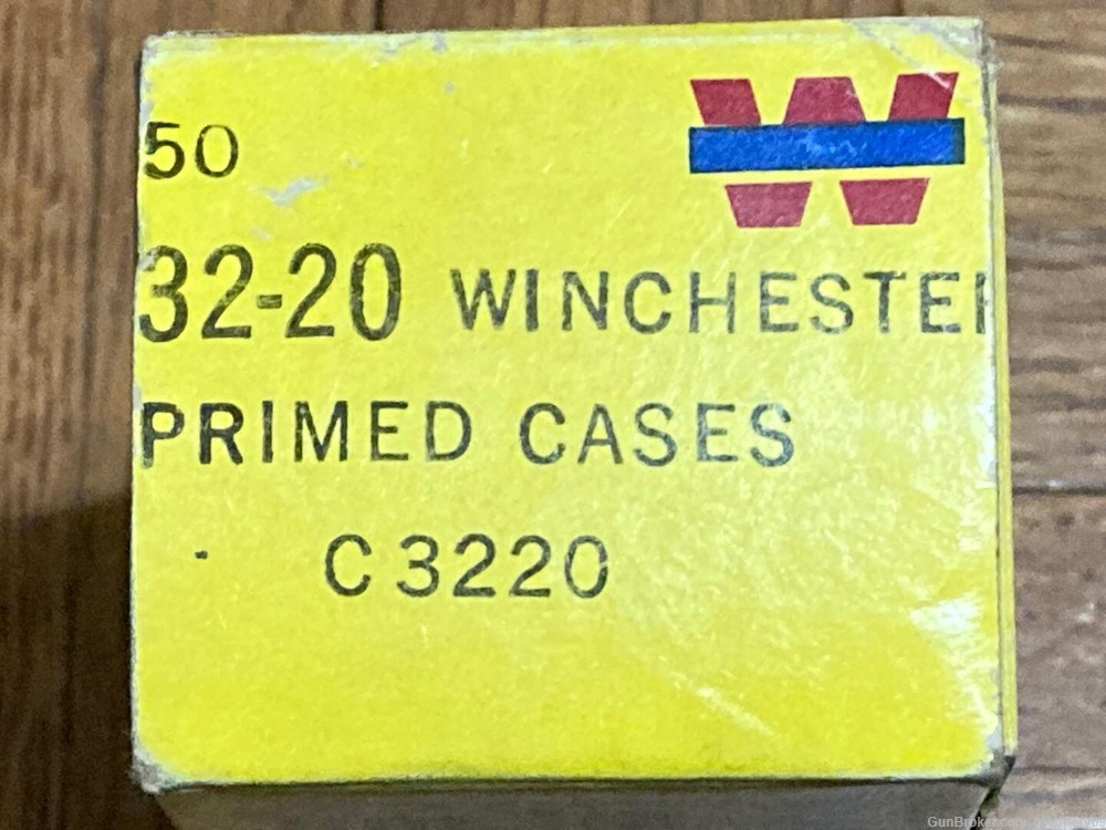 32-20 Win Brass Rifle Cases Winchester W-W New Primed 49 pcs-img-1