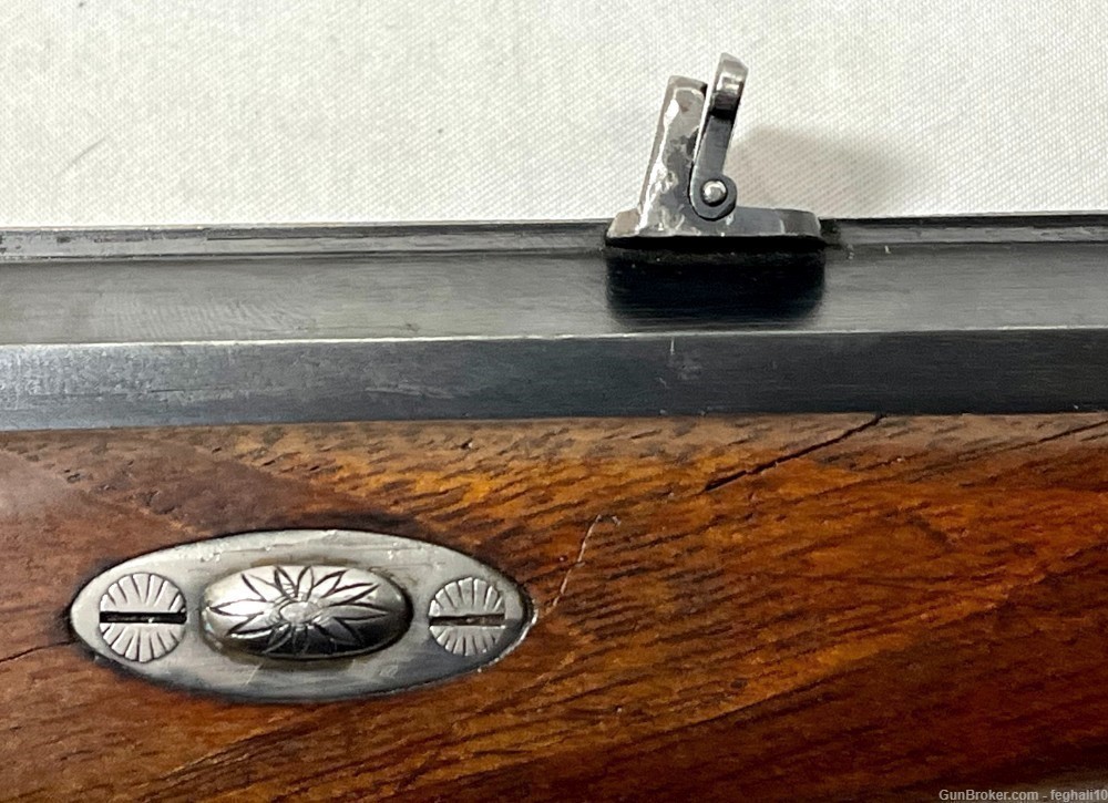 Haenel-Mannlicher 9x56 Mauser Rifle - VERY RARE! Hand engraved-img-48