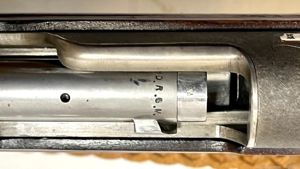 Haenel-Mannlicher 9x56 Mauser Rifle - VERY RARE! Hand engraved-img-42