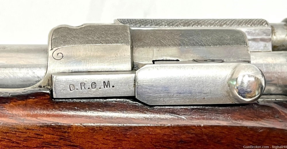 Haenel-Mannlicher 9x56 Mauser Rifle - VERY RARE! Hand engraved-img-37
