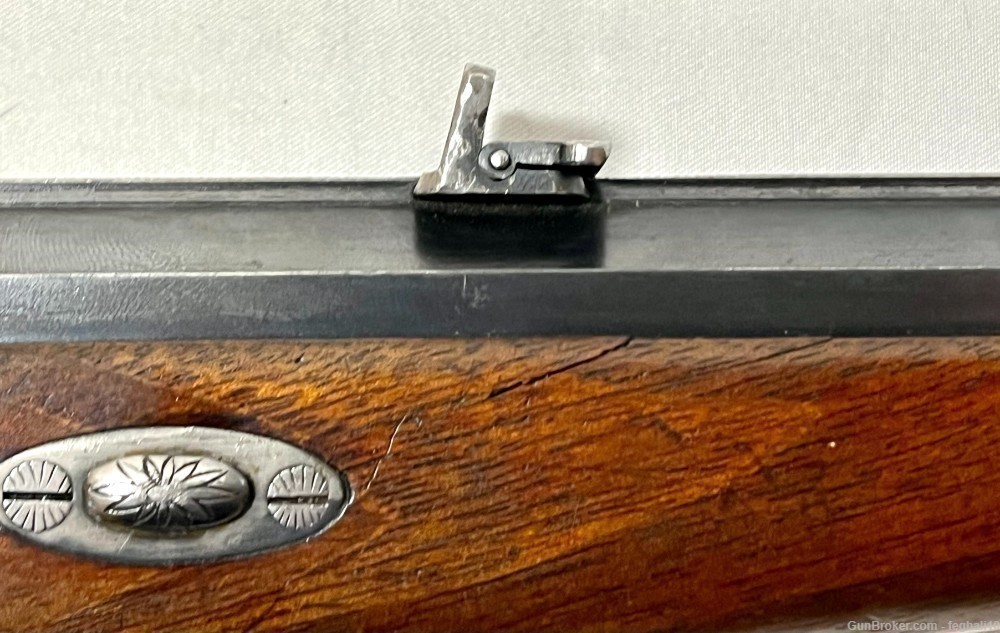 Haenel-Mannlicher 9x56 Mauser Rifle - VERY RARE! Hand engraved-img-47
