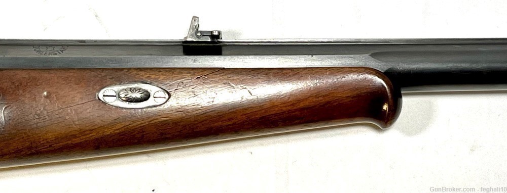 Haenel-Mannlicher 9x56 Mauser Rifle - VERY RARE! Hand engraved-img-5