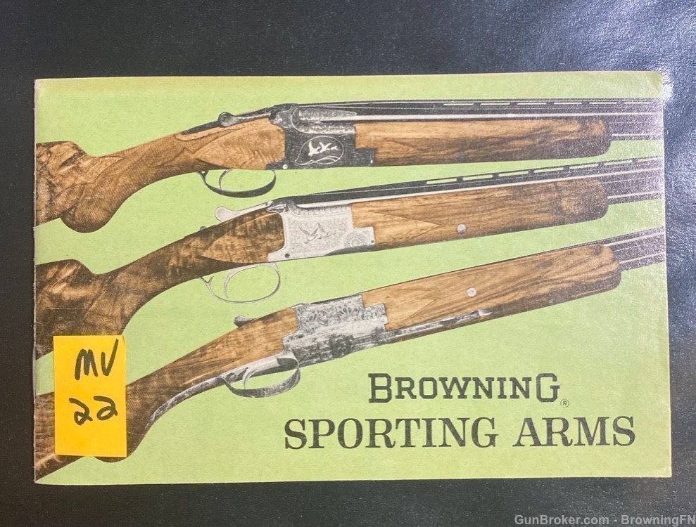Original 1960s Browning Arms All Models Catalog A-5 Superposed Mauser Rifle-img-0