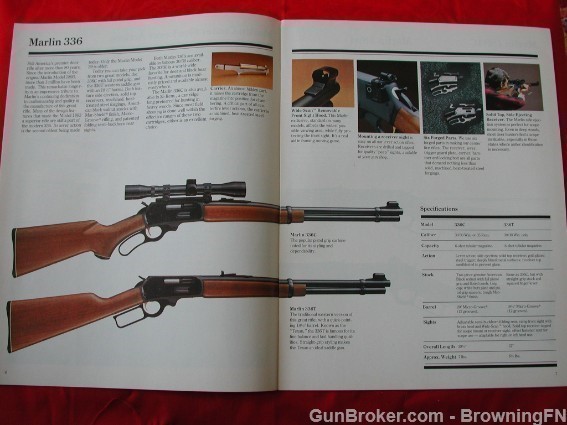 Orig Marlin 1981 Catalog Model .375 Winchester-img-3
