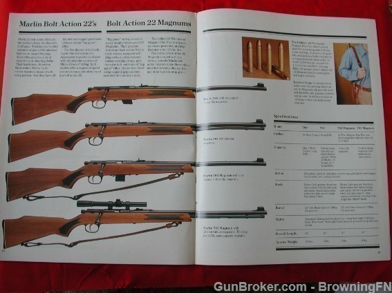 Orig Marlin 1981 Catalog Model .375 Winchester-img-9