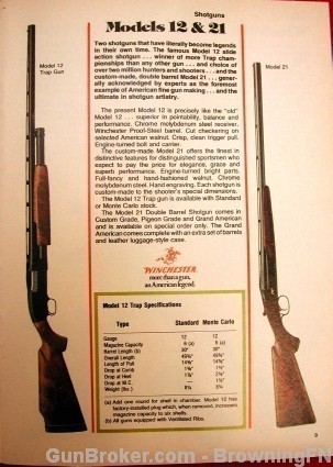 Original 1977 Winchester Catalog Model 12 21 101-img-4