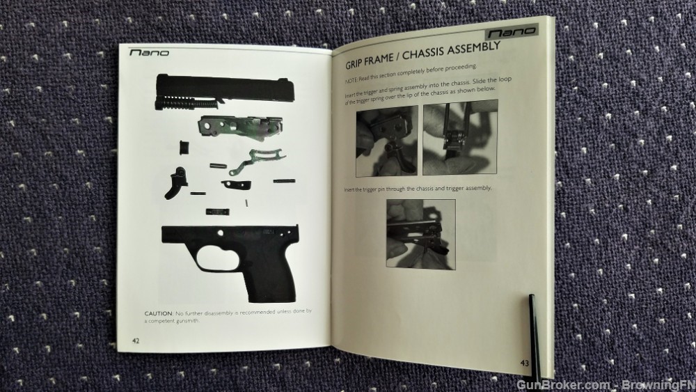 Orig Beretta Nano Owners Instruction Manual-img-2