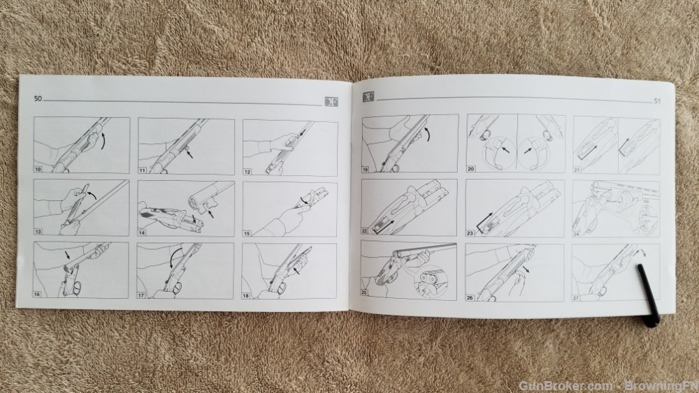 Orig Franchi Shotguns Owners Instruction Manual-img-2