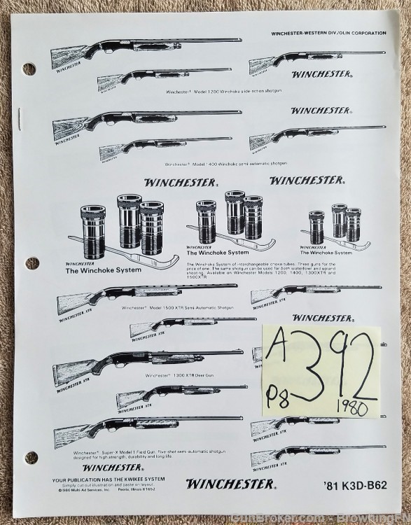 Orig Winchester Kwikee System Catalog 1980-img-0