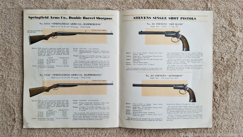 Orig Stevens Catalog & Price List 1932-img-4
