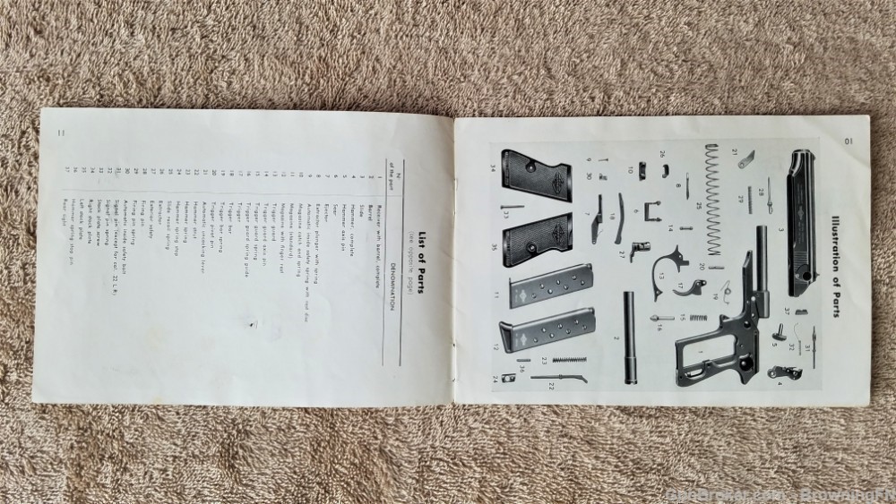 Orig Walther PP Owners Instruction Manual-img-1