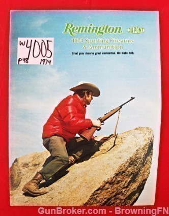 Orig Remington Catalog 1974 Model 1100 870 3200-img-0