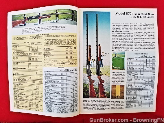 Orig Remington Catalog 1974 Model 1100 870 3200-img-2