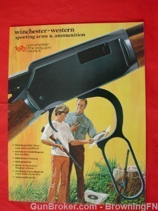 Orig Winchester 1972 Catalog  NRA Commemoratitive-img-0