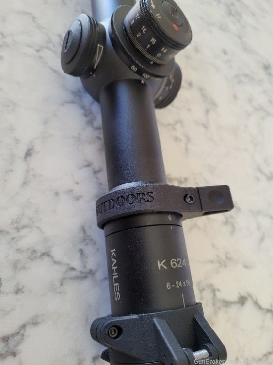 Kahles K624 6-24x56 MKM Scope Caps & Anarchy Outdoors Power Throw Lever-img-3