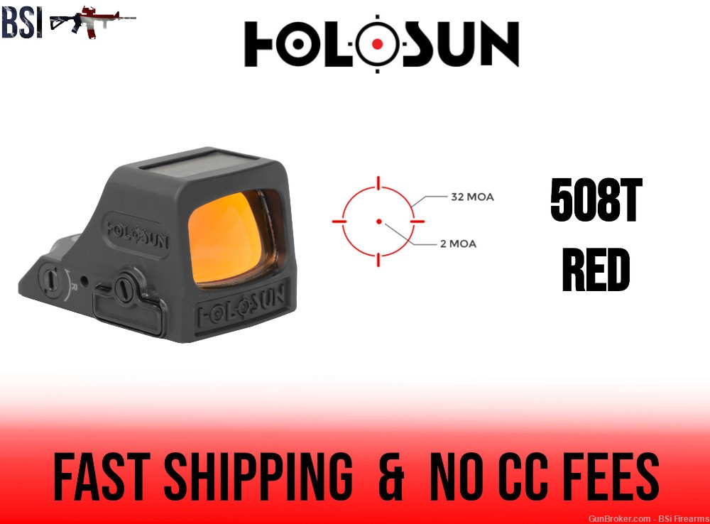 HOLOSUN ELITE HE508T-RD X2 RED 508T 508T-RD X2-img-0