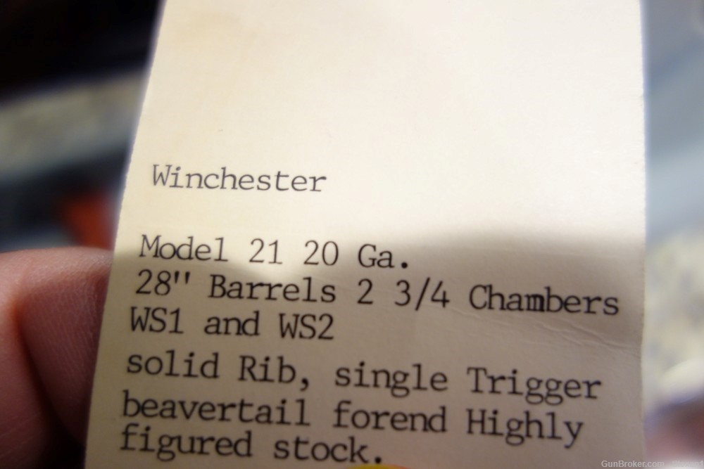Winchester Model 21 20 Gauge 28" Barrels -img-14