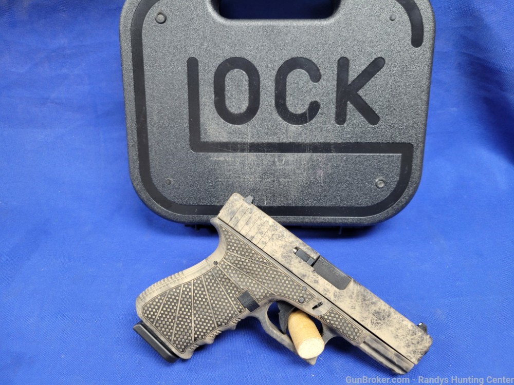 Glock Model 19 Gen 3 Marble Finish 9mm Semi-Auto Pistol NEW IN BOX-img-0
