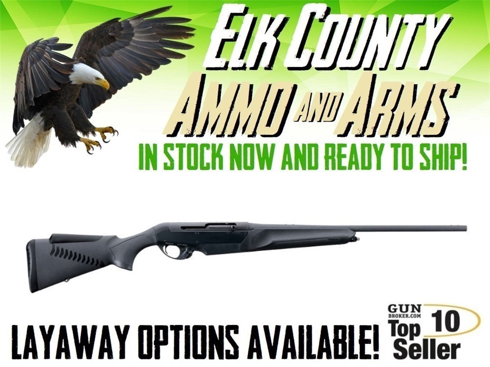 Benelli R1 Big Game Rifle .308 Winchester 22" Black 4 Rds 11778-img-0