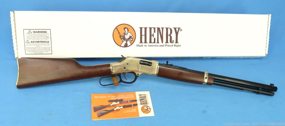 Henry Big Boy Classic Lever 44 Magnum/44 Special Tube Feed Boxed 2012 -img-0