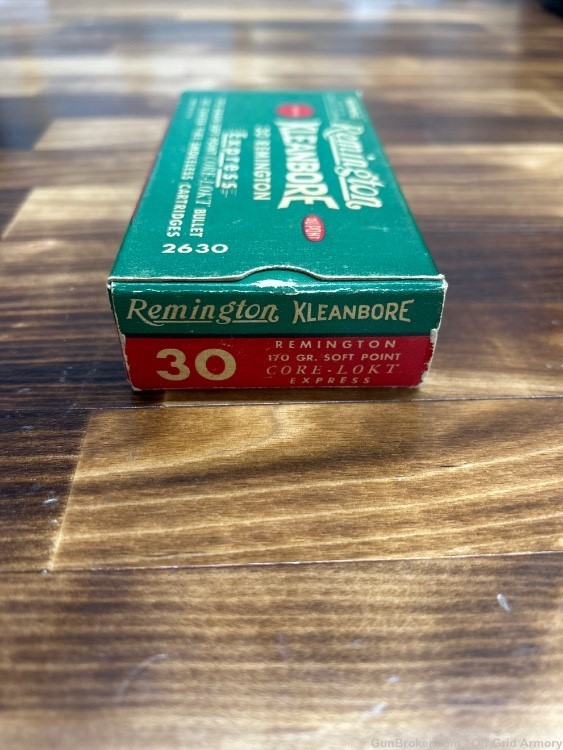 30 Remington Kleanbore FULL BOX ALL ORIGINAL-img-1
