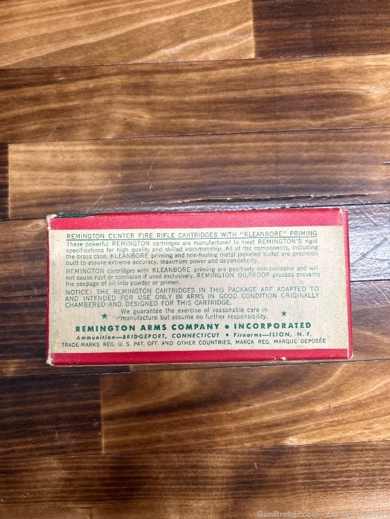30 Remington Kleanbore FULL BOX ALL ORIGINAL-img-5