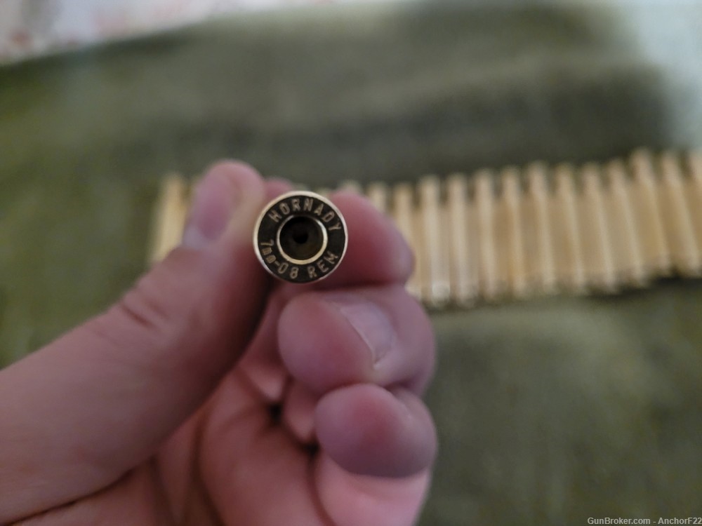 Once Fired Brass, Cleaned & Deprimed- .270 Win, .30-06, .45-70, 7mm-08 LOT-img-4