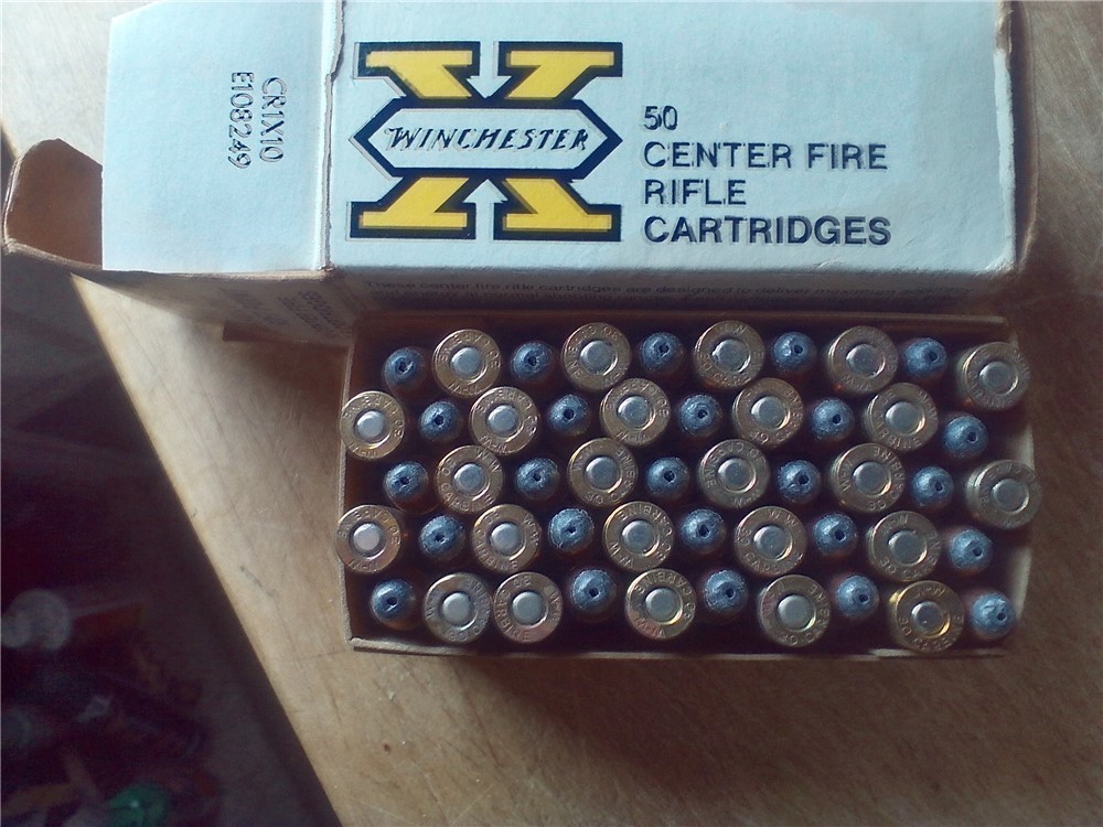 vintage Winchester 30 carbine 110 gr.Hollow Soft Point ammo-img-0
