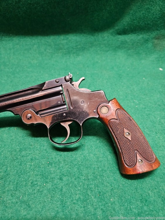 Penny start NO RESERVE Smith & Wesson perfected third model target pistol -img-4