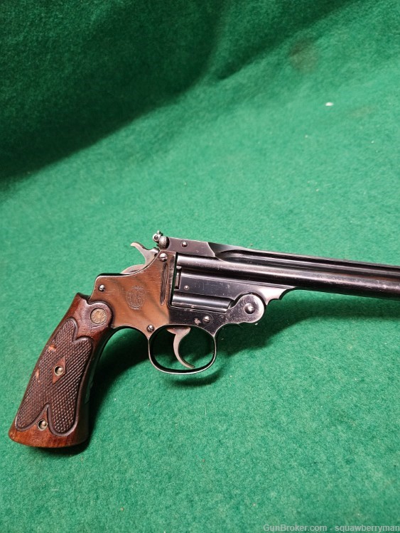 Penny start NO RESERVE Smith & Wesson perfected third model target pistol -img-8