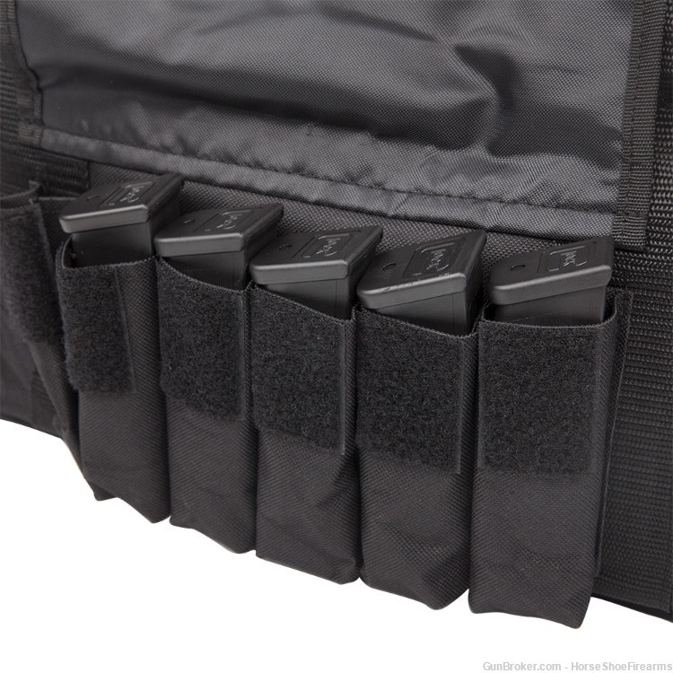 Glock Perfection 4-Pistol Range Bag Black 16"L x 10"W x 11"H-img-2