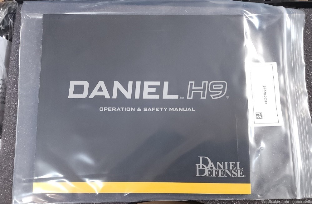 Daniel Defense H9 Compact Hudson H-9 9mm OR 4.28" BRAND NEW 2024 Layaway-img-2