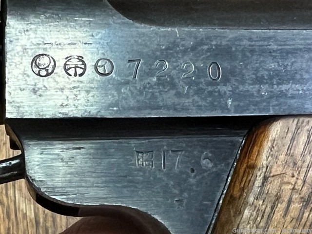 Japanese, Nambu, 8mm, Matching mag,(no dot), 1942, Nagoya, Japan -img-7