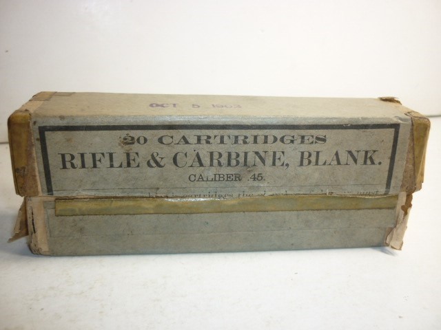 20rd - 45-70 BLANKS - RIFLE & CARBINE - Military 1903 mfg-img-0