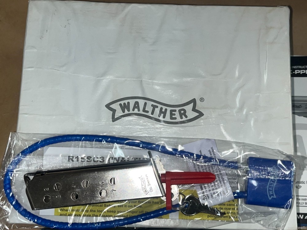 Walther 4796004 PPK/S 380ACP PPKS 380 ACP Stainless Steel DA/SA NOS Layaway-img-13
