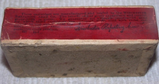 Red Winchester 32 SW Picture Box Circa 1907 SEALED-img-1