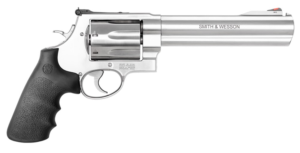 Smith & Wesson Model 350  .350Legend 7rd 7.50 DA/SA Satin Stainless Black G-img-0