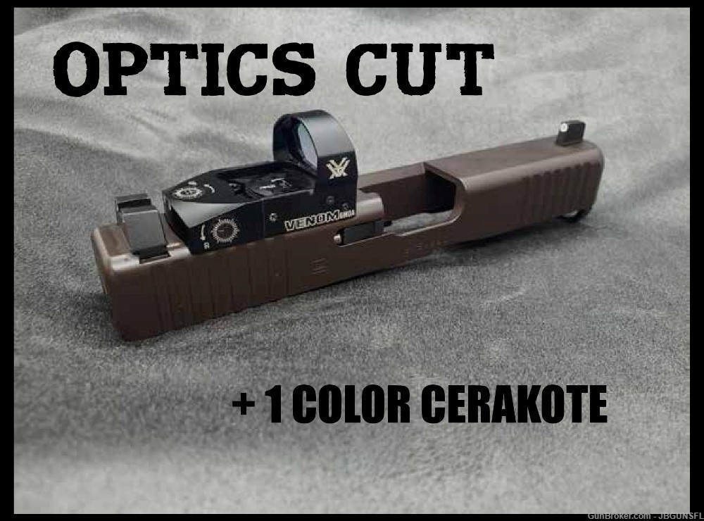 Optics Cut Milling- Send In Your Slide - Plus One Color Cerakote-img-0