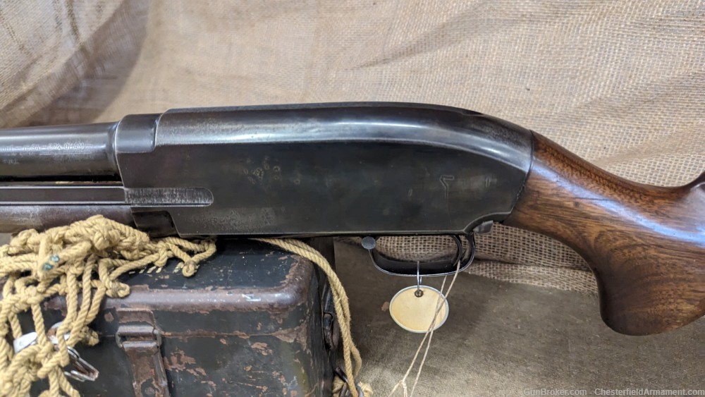Winchester Mod 12 Featherweight,  30 in Full  needs repair-img-14